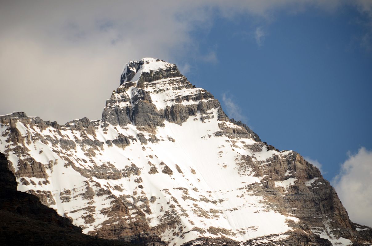 58 Mount Hungabee Close Up From Lake O-Hara